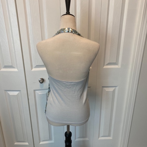 Women’s sequin halter top size L - Picture 4 of 5